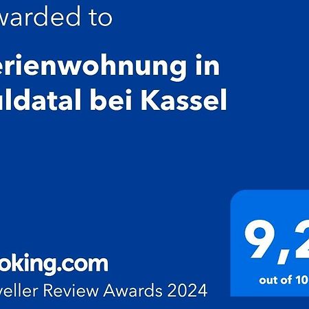 Ferienwohnung In Fuldatal Bei Kassel Esterno foto