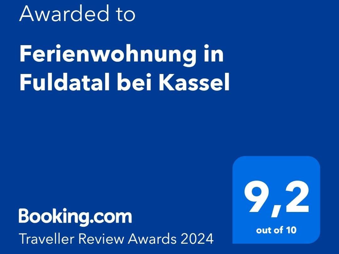 Ferienwohnung In Fuldatal Bei Kassel Esterno foto